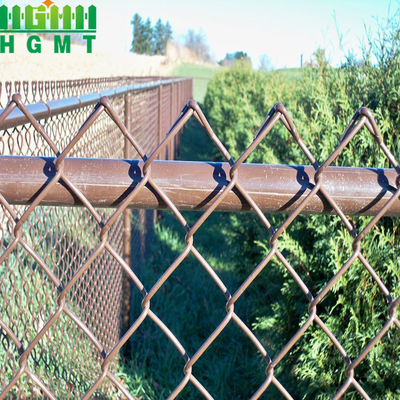 Welded Wire Mesh Galvanized Chain Link Fence Heavy Duty