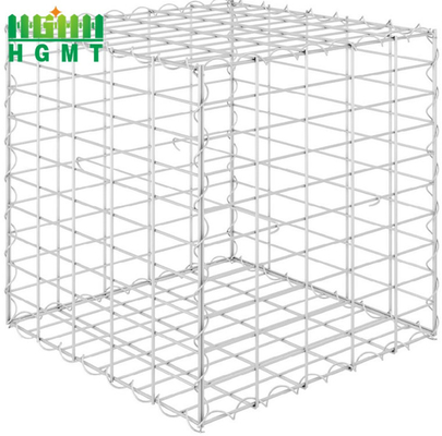 Galvanized Steel 1mx0.5mx0.5m Gabion Wire Mesh Basket For Retaining Walls