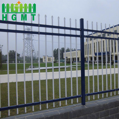 Valla de estacas tubular Hot Dip Galvanized del hierro labrado el 1.8x2.4m
