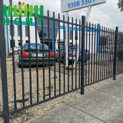 Cerco de seguridad de aluminio metálico ecológico de 8 pies para escuela y jardín