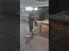 Pulido y esmerilado de productos galvanizados antes del recubrimiento en polvo