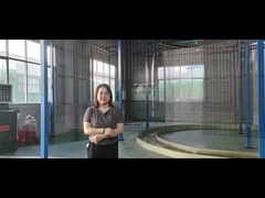 La cerca verde 3D fue hecha así