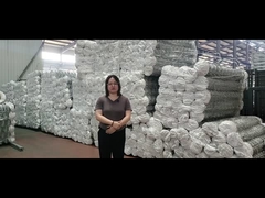 Embalaje de cercas galvanizadas de enlace de cadena enviadas a Canadá