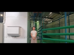 Cómo el poste cuadrado está siendo recubierto de polvo