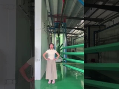 barrera de protección de bordes en palets de hierro