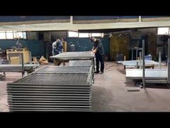 Taller de seguridad sin escalamiento cerco de acero de revestimiento en polvo